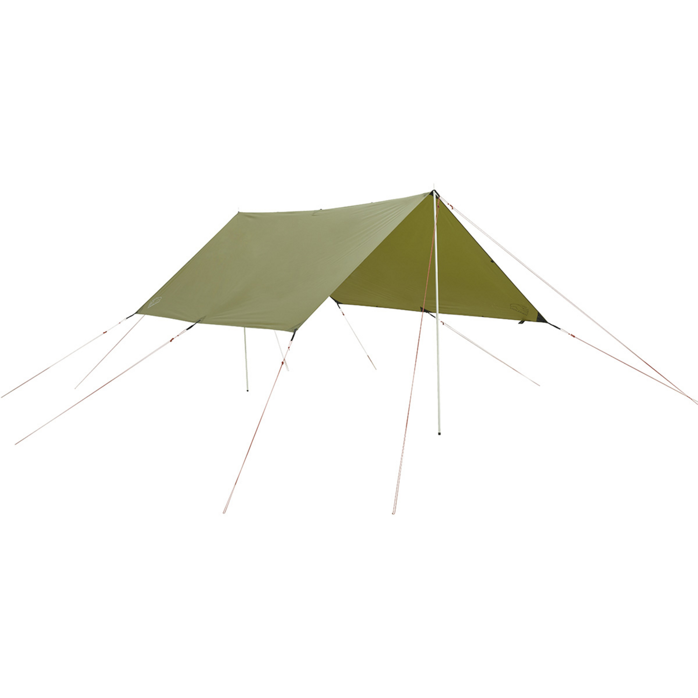 Nordisk Voss 9 PU Tarp Tarps & Sonnensegel oliv Camping