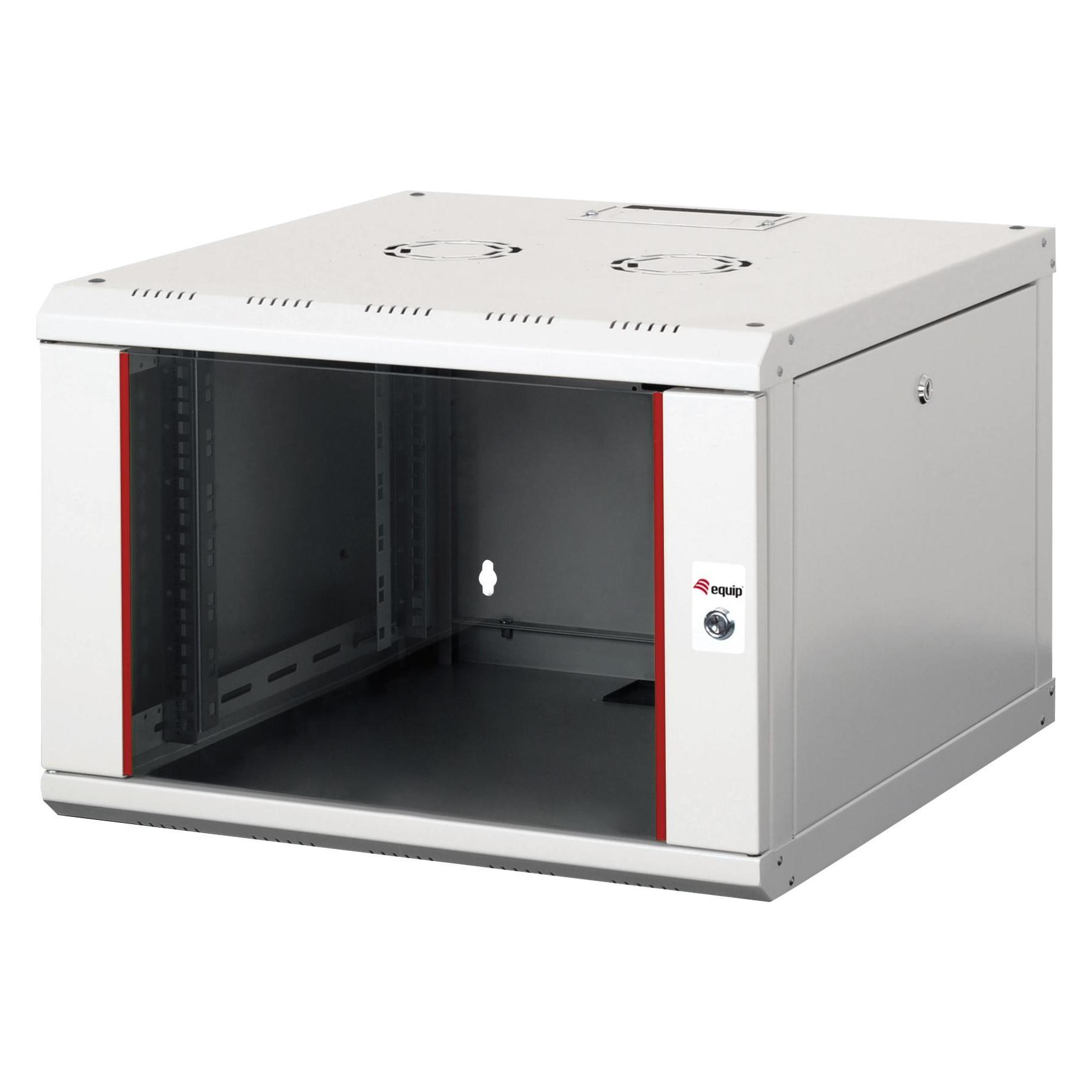 equip Netzwerkschrank 19" 07U 600x600mm grau (7 HE, 19 Zoll Rack) (EPM-07-6060-G-CBAA)