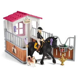 Schleich 42437 - Horse Club - Pferdebox mit Horse Club Tori & Princess