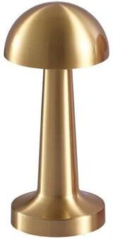 Uplifted Finds LED Touch Sensor Wireless Table Lamp USB Rechargeable Reading Light For Restaurant Hotel Bar Bedroom gold A2