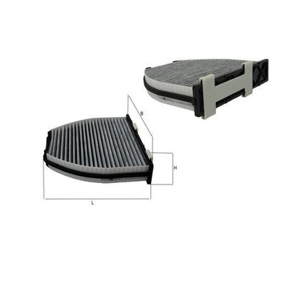 MAHLE Filter, Innenraumluft LAK 413 für Mercedes