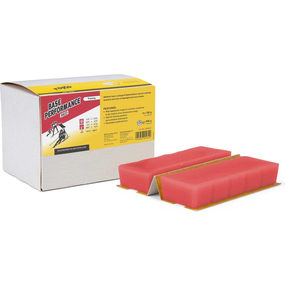Toko Base Performance Red 960g neutral (0000) 5500221
