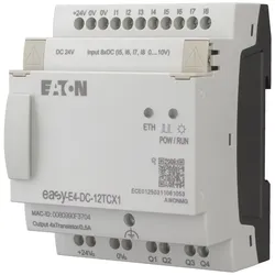 Eaton (Moeller) Steuerrelais 8 digitale Eingänge EASY-E4-DC-12TCX1