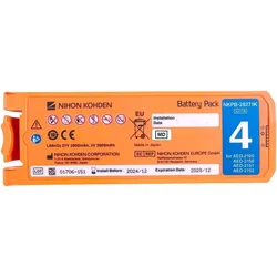 Nihon Kohden 4 Jahres-Batterie für AED-21XX ab Seriennummer 5128