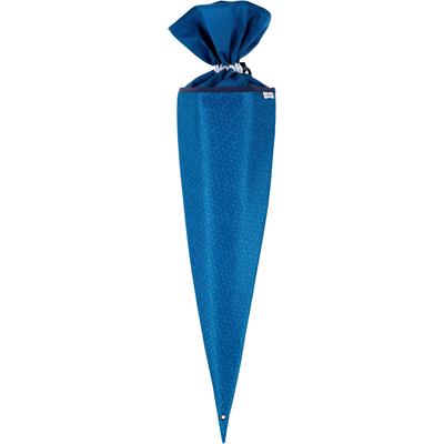 Schultüte MCNEILL "Schultüte, Tetra", Kinder, Gr. B/H/L: 70cm, blau (tetra), Polyester, Papierdekoration