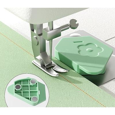 magnetische Nahtführung für Nähmaschine, stark multifunktionale magnetische Nähführung mit Skala, perfekt für Geradstiche, Säume, Quilten, Overlockmaschinen, universelles Nähzubehör