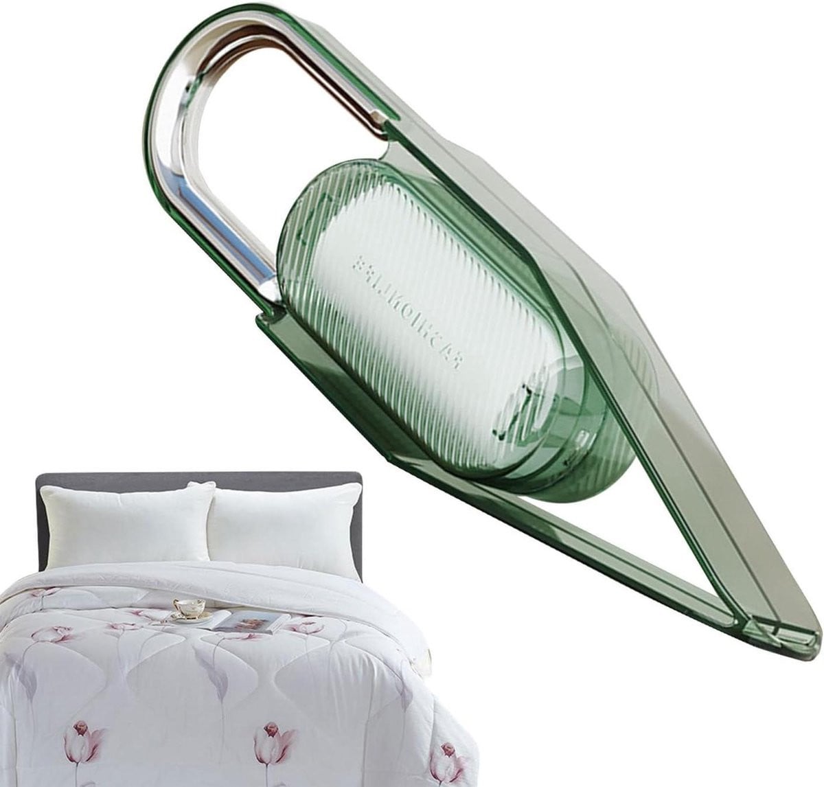 Matrasverhoger Matraswig Bedhulp met Ergonomisch Handvat - Groen - 33,5 cm