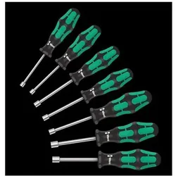 Wera Steckschlüssel-Schraubendrehersatz 05029510001 395 HO/7 SM / 7-teilig