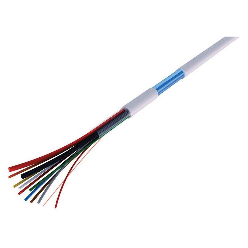 RS PRO Alarm cable 2x0.75mm + 4x0.22mm White (100 m) (1368144)
