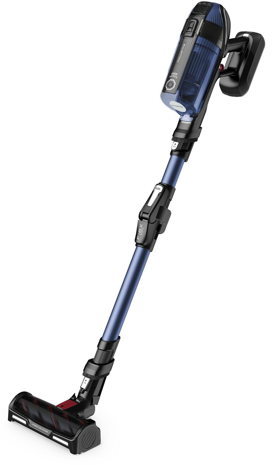 Rowenta X-Force Flex 12.60 Aqua RH98C0WO stofzuiger blauw/zwart