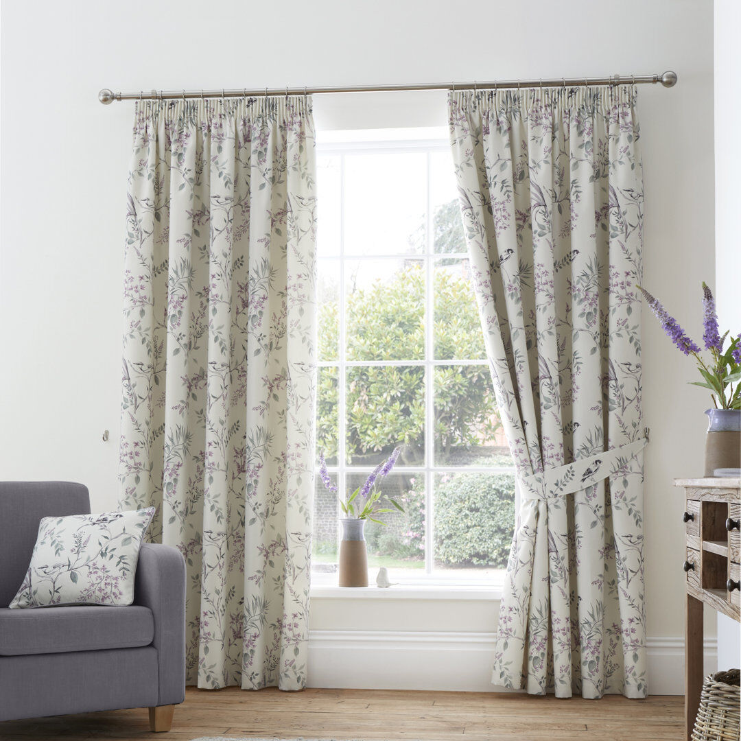 Dreams & Drapes Jazmine Room Darkening Curtain Width 229 x Drop 229cm