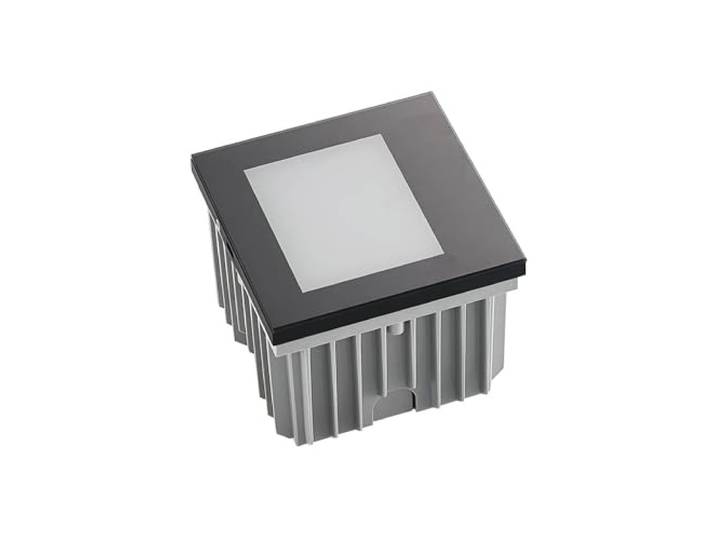 Arcchio LED Treppenbeleuchtung außen in schwarz, Treppenlicht Wandeinbauleuchte IP65 Staubdicht und Strahlwassergeschützt, Modern, 3000 K Warmweiß, Glas für Flurbereich, Terrasse