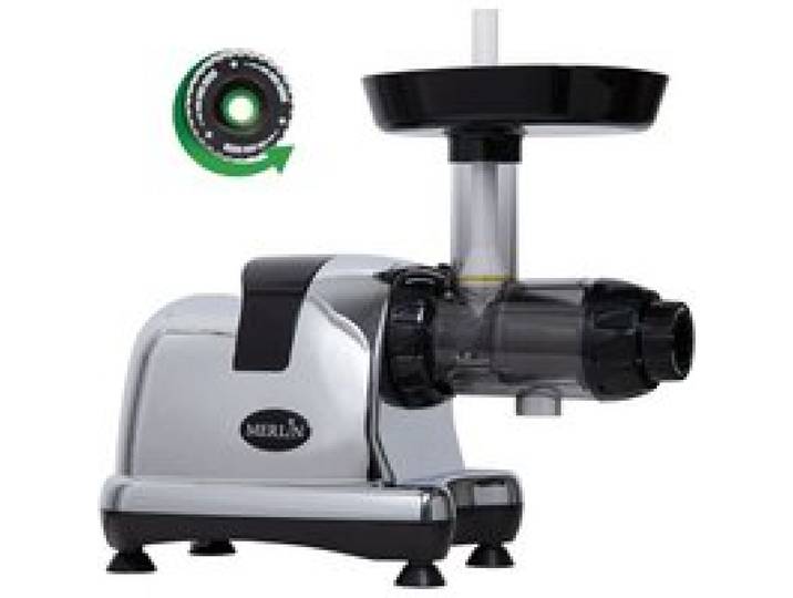Extracteur de jus horizontal Merlin MNC500MC - Chromé - Spécial Céleri