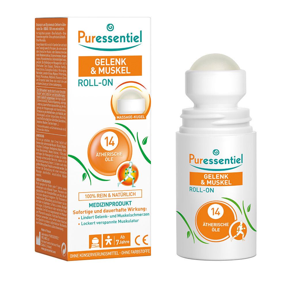 Puressentiel Gelenk & Muskel Roll-on 75 ml Ätherisches Öl