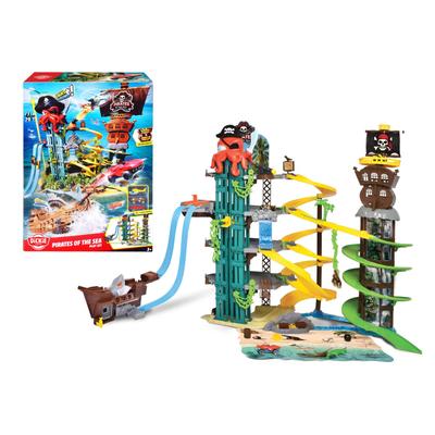 Spiel-Parkgarage DICKIE TOYS "Pirates of the Sea", bunt, Fahrzeug-Spielwelten, KinderB:90cm H:33cm T:33cm, mit Licht und Sound, B:90cm H:33cm T:33cm