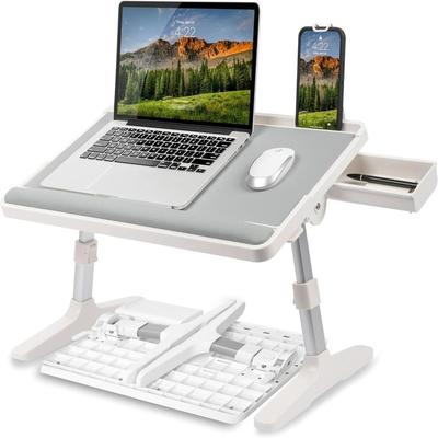 No Easy Tilt Leather Laptop Bed Desk