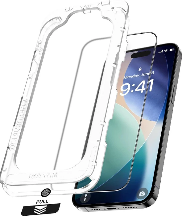 Nevox Nevoglass 3D (transparent, iPhone 17 Air, mit Easy App)