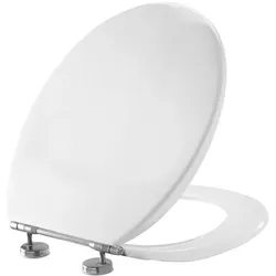 Pressalit WC-Sitz 54011-BZ1999 weiß polygiene, mit Deckel, Standard, Spezialscharnier BZ1, universal, Edelstahl