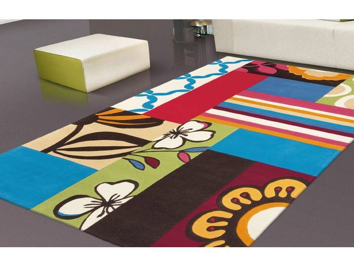 Teppich ARTE ESPINA Joy 4093 , bunt (multi), B:140cm H:22mm L:200cm, Obermaterial: 100% Modacryl, Teppiche, Teppich, Sehr strapazierfähig, Fußbodenheizungsgeeignet