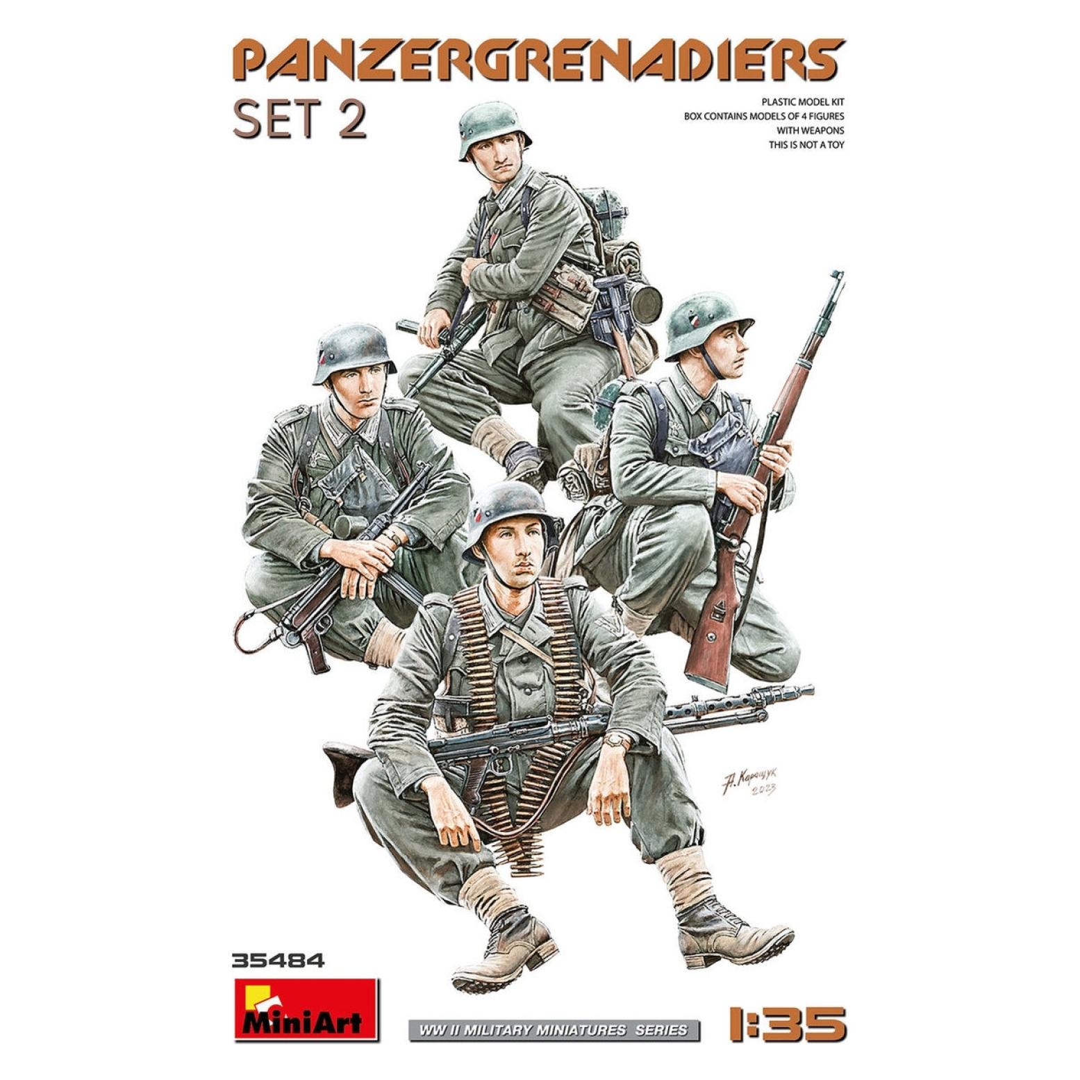 Mini art 1:35 Fig.-Set Panzergrenadiere Set 2 (550035484)