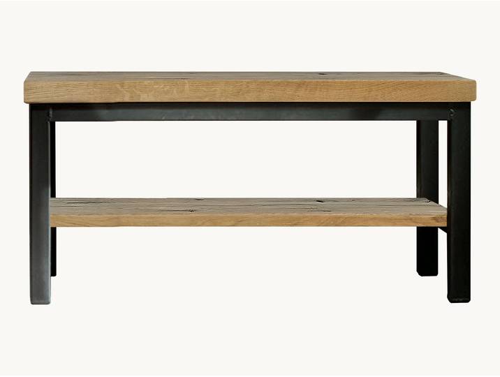 Schuhbank Locana - 90 cm - Kernbuche