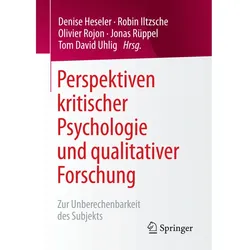 Perspektiven kritischer Psychologie und qualitativer Forschung, Fachbücher