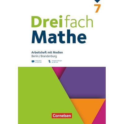 Dreifach Mathe - Berlin und Brandenburg - 7. Schuljahr, Taschenbuch von , Cornelsen Verlag, 978-3-06-002619-7