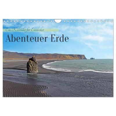 Abenteuer Erde Ein Kalender für Entdecker (Wandkalender 2026 DIN A4 quer), CALVENDO Monatskalender
