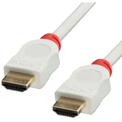 Lindy 41413 HDMI-Kabel 3 m HDMI Typ A (Standard) Rot, Weiß