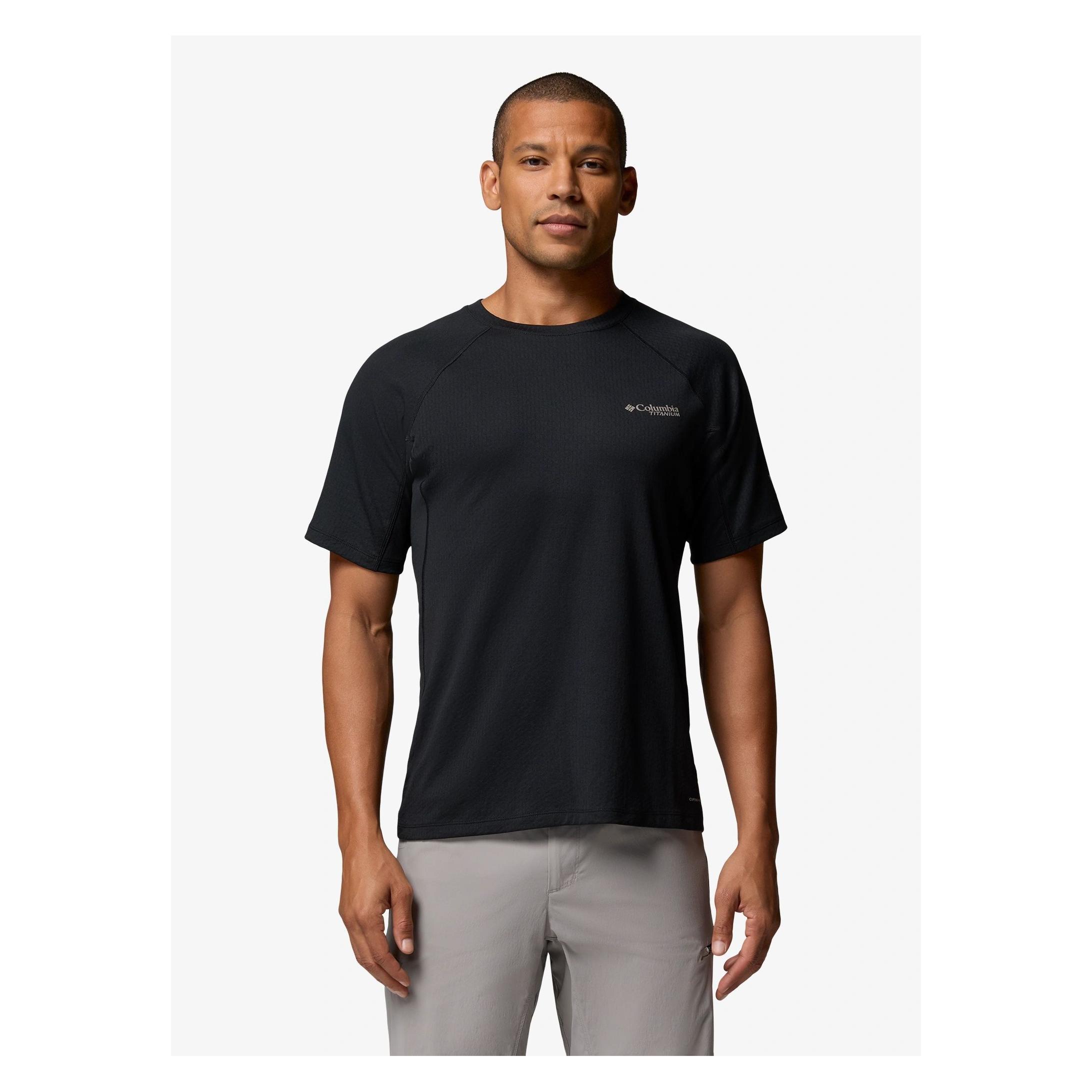 Columbia Funktionsshirt DriVenture Short Sleeve - black (L) (730097)