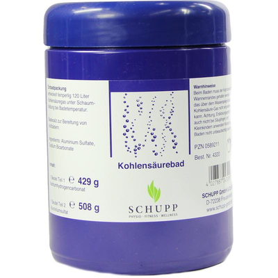 SCHUPP GmbH & Co.KG KOHLENSÄUREBAD ohne Fichtennadelöl Bad-Packung 1 St 00589211