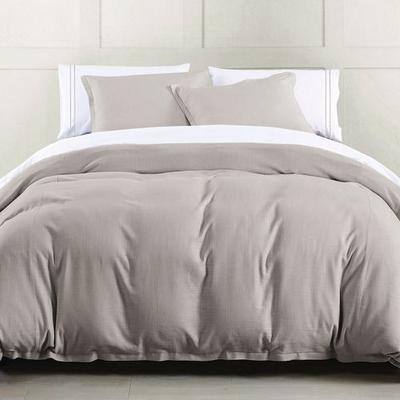 Hiend Accents Hera Mini Comforter Set Light Taupe, King, Light Taupe