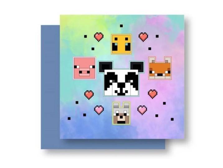 Minecraft sierkussen Animals - 35X 35