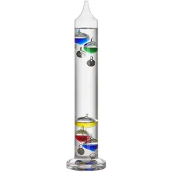 TFA Flüssigkeitsthermometer, Thermometer + Hygrometer, Transparent, Mehrfarbig