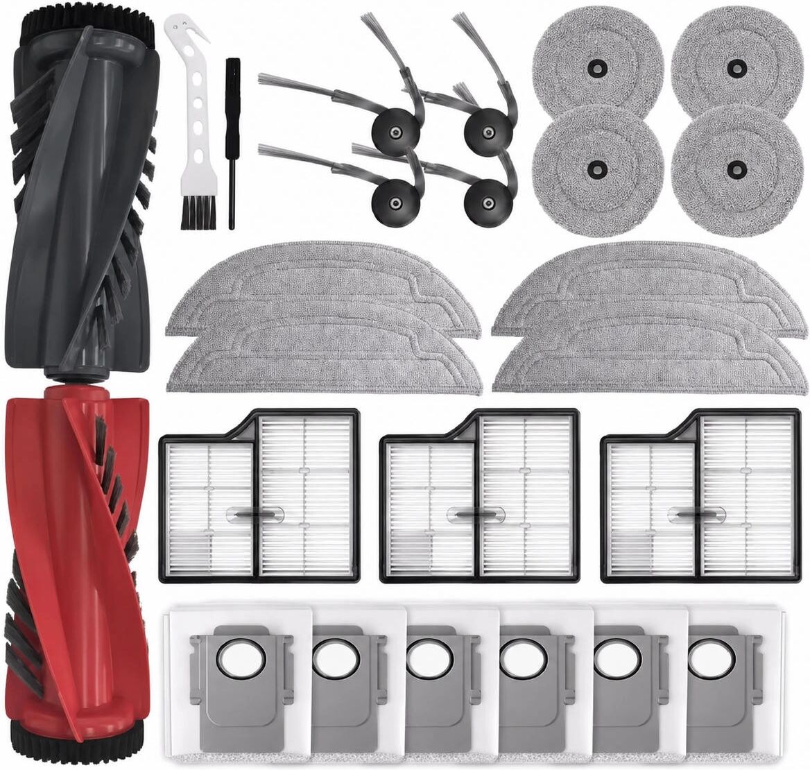 INF Kit de remplacement Roborock Saros 10/S9 MaxV Ultra