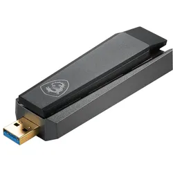 MSI AX1800 (USB 3.2), Netzwerk Adapter, Schwarz