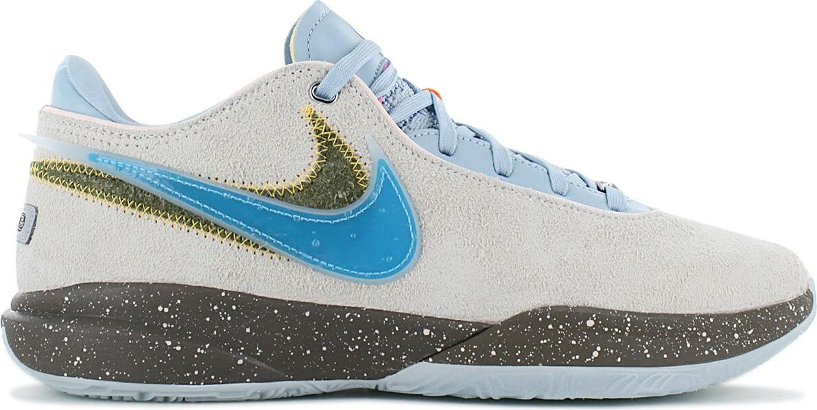 Nike x UNKNWN - LeBron XX 20 - Message in a Bottle - Herren Sneakers Schuhe DV9090-801 , EU 40.5 US 7.5