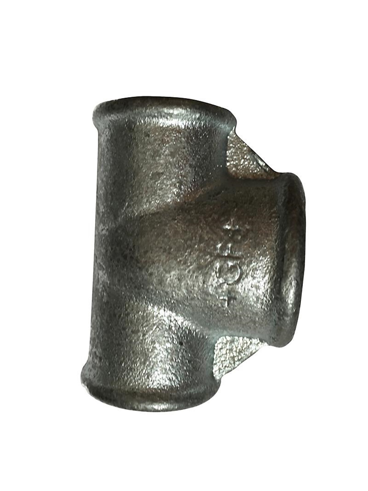 +GF+ tee 90° galvanized reduced 1 1/4-1 1/2-1 1/4''