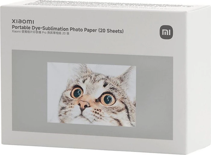 Xiaomi Portable Dye-Sublimation Photo Paper (20 Sheets)