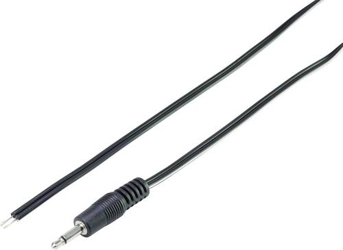 TRU COMPONENTS 93038c440 Klinken-Anschlusskabel Klinkenstecker 3.5mm - offene Kabelenden Mono 1St.