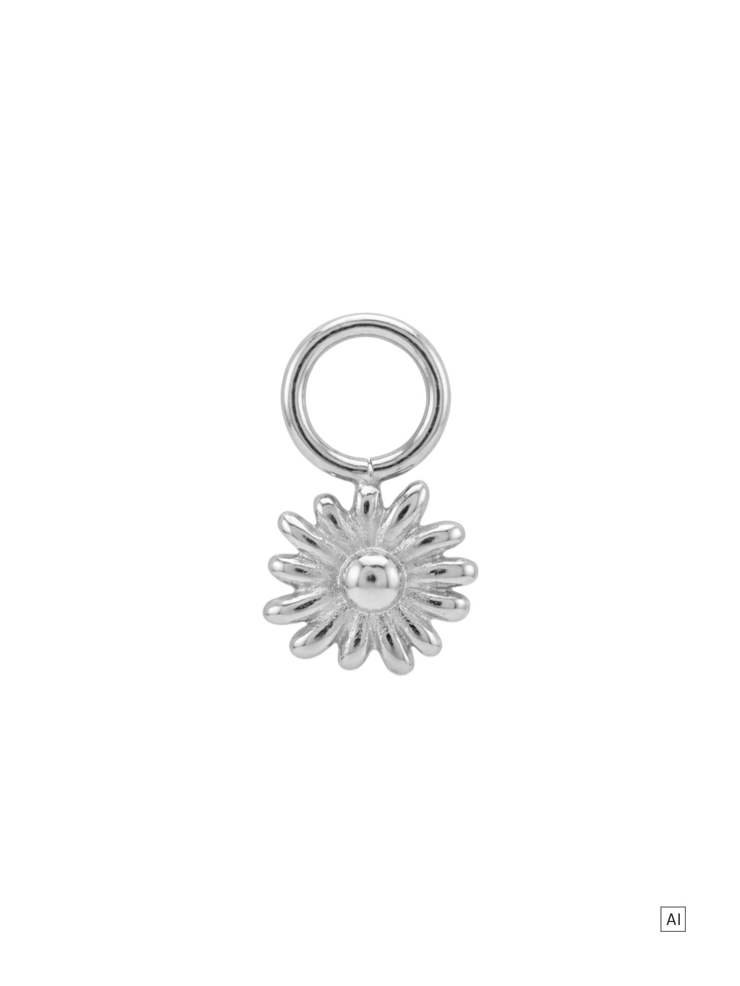 PURELEI Gänseblümchen Ohrring-Charm 
- Geburtsblume April