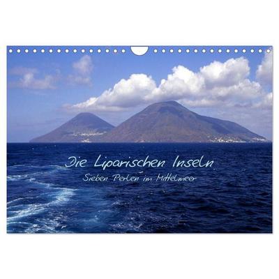Die Liparischen Inseln (Wandkalender 2027 DIN A4 quer), CALVENDO Monatskalender