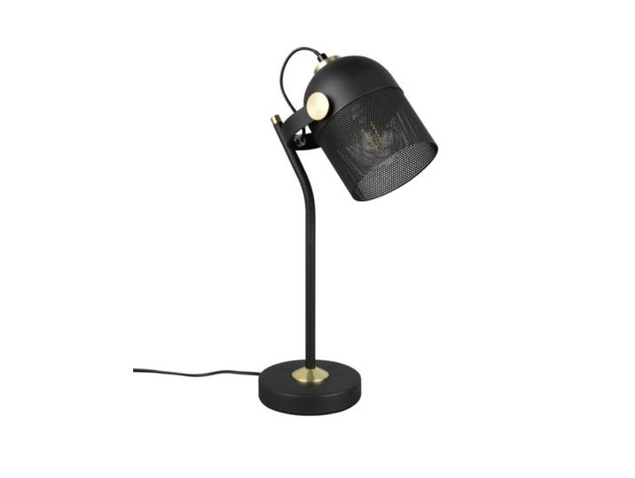 Lampe design en métal noir