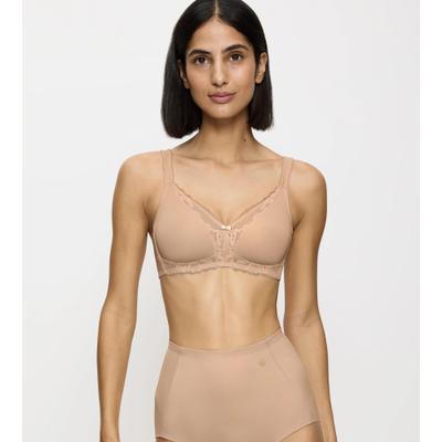 Triumph "Modern Lace+Cotton" Spitzeneinsätze, starker Halt ohne Bügel, atmungsaktiv, leicht