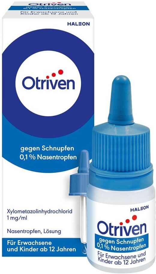 Otriven gegen Schnupfen 0,1 % Nasentropfen