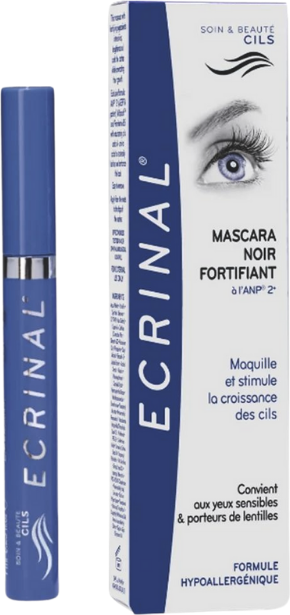 Ecrinal Rímel Preto Fortificante 7ml