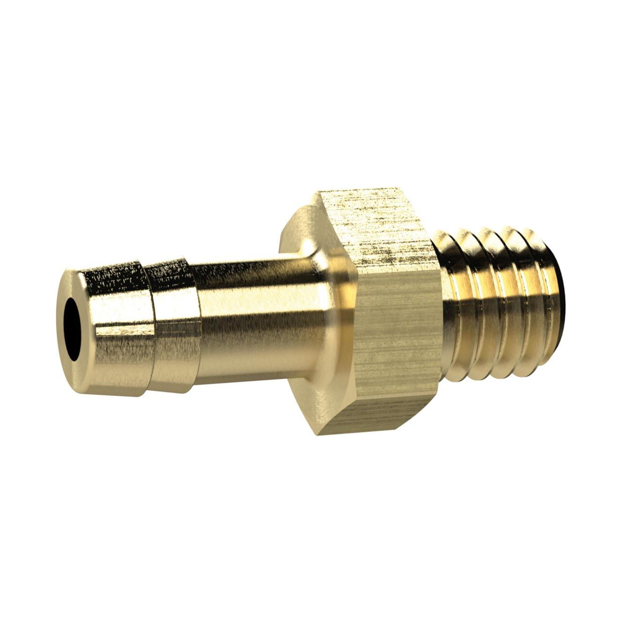 Riegler Einschraubschlauchtülle, M5, für Schlauch LW 3 mm, SW 7, MS (MS239M503)