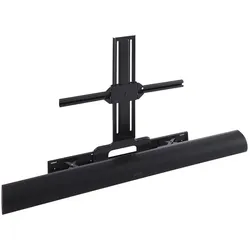 Sanus TV-Halterung für Sonos ARC (1 Stk., Wandmontage, Drehbar, Höhenverstellbar), Lautsprecher Ständer + Wandmontage, Schwarz