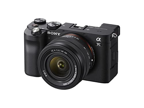 Sony Alpha 7C Mirrorless Camera Noir met 28-60mm F4-5.6 Lens