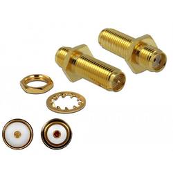 Delock 89969 89969 SMA-Adapter SMA-Buchse - RPSMA-Buchse 1 St. Piece